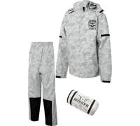 Rokker TRC Camo-Reflective, Combinaison de pluie 2pcs XXL Gris Clair/Gris Gris Clair/Gris