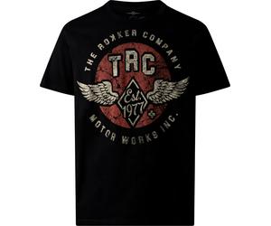 Rokker TRC Wings, t-shirt L Noir/Gris/Rouge Noir/Gris/Rouge