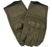 Rokker Tucson Gants de moto perforés, vert, taille XL pour homme