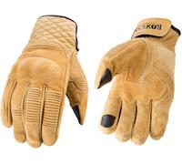 Rokker Tucson Rough Gants de moto, beige, taille L pour homme