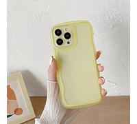 Rokmym Compatible avec Coque iPhone 11 Pro Crystal Transparent Coque Grande Bordure ondulée en Silicone TPU Souple Ultra Fin Cover Protection Bumper Anti-Choc Housse Étui pour iPhone 11 Pro