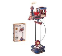 ROKR Gravity Swing Puzzle 3D en Bois Locomotive à Vapeur dès 14 Ans, MCD07
