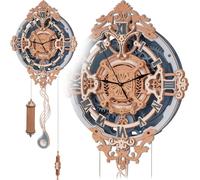 ROKR Horloge murale puzzle 3D en bois 'Romantic Notes Wall Clock