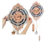 ROKR Horloge Murale Romantic Notes, Puzzle 3D en Bois Adulte LC701 | Maquette à construire, déco maison, cadeau pour hommes et femmes, mouvement à quartz, pendule mobile, notice illustrée