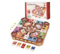 ROKR Jeu de Société Transaction, Puzzle 3D en Bois pour 2-5 Joueurs | 2 à 5 Joueurs, Jeu de Stratégie, Construction en Bois, Pour Toute la Famille