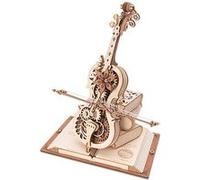 ROBOTIME Kit de construction Magic Cello AMK63 Bois 23,5 x 20,5 x 18,5 cm
