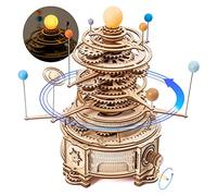 ROKR Maquettes du Système Solaire,Puzzle 3D en Bois,STEM Cadeau Anniversaire Homme Femme (ST001)