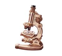 ROKR Microscope 400x Fonctionnel Puzzle 3D Bois, ST005