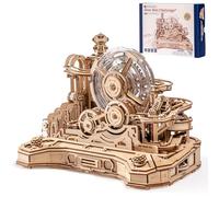 ROKR Puzzle 3D Bois Gear Ball Challenge Circuits de Billes Adulte,Maquette en Bois a Construire DIY Cadeaux pour Hommes et Enfants