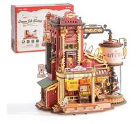 ROKR Puzzle 3D Bois Maquette en Bois a Construire Fabrique de Cadeaux EAB01 | Puzzles Mécaniques 3D, Kits de Modèles Musicaux à Construire pour Adultes, Dream Gift Factory