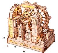 ROKR Puzzle 3D Bois,Maquette en Bois,Marble Travel London,EGB01