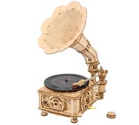 Rokrrobotime maquette 3d gramophone -