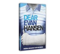 ROKSSY Poster musical Dear Evan Hansen (1) sur toile pour décoration de chambre à coucher, bureau, chambre, cadeau, 30 x 45 cm