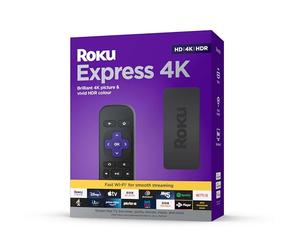 Roku Express 4K Lecteur multimédia en Streaming HD/4K/HDR Noir