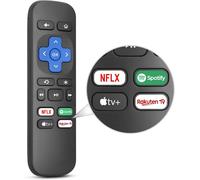 Roku Express Remote Control for Roku Box, Roku Premiere, Roku Player, with Netflx Buttons, Aple TV+, Spotify, Rakten TV