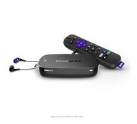 Roku Lecteur de Streaming Ultra LT 4K/HDR/HD avec télécommande vocale améliorée, Ethernet, microSD avec câble HDMI 4K de qualité supérieure de 1,8 m