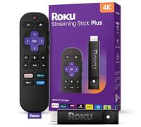 Roku® Streaming Stick™ Plus 2025 - Appareil de Streaming Roku 4K et HDR pour TV avec télécommande vocale - TV Gratuite et en Direct