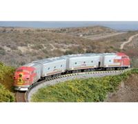 Rokuhan 7297642 SET de 2 voitures Z Shorty EMD F7 ATSF