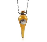 ROKZELT 1 Pièce Collier Felix Felicis, Harry Collier, Collier Magique, Hermione, Bijoux, Cadeau, Poche en Velours for Cadeau Anniversaire