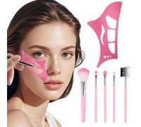 ROKZELT 2 Pièces Outil de Fard à Paupières pour Eyetour Eyeshadow Tool Kit, Pochoirs Yeshadow Eye, Paupières Pochoir Maquillage, Guide de Fard à Paupières pour Eyetour, pour Femmes Outil À Paupières
