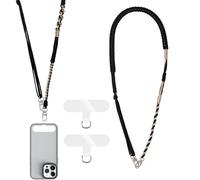 ROKZELT Cordon Téléphone Portable, Lanière Téléphone, Chaine Téléphone Portable, Long, Universal, Bandoulière Téléphone, Collier Téléphone, Pour Téléphone Suspendre