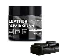 ROKZELT Teinture Textile Noir, Kit Réparation Cuir Noir 50ml, Teinture Cuir Noir pour Canapé et Siège Auto, Crème Réparatrice Cuir Sofa/Veste Moto, Flüssigleder Schwarz, Produit Rénovation Cuir