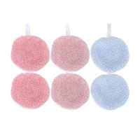 ROKZELT Waschpads für Babys & Kinder 6er-Set, Lingette Lavable Bebe, Coton Pads Bebe, Lingettes Lavables, Demaquillant Lavable, Coton Demaquillant, pour le Nettoyage des Yeux et du Visage