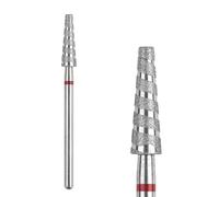 Rolabling Foret à ongles en forme de spirale - Lime à ongles électrique - Accessoires de manucure - Accessoires de fraisage pour machine électrique - Outil de fraisage en spirale (11F)