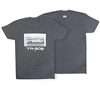 Roland Authentic CCR-TR909TLC - T-Shirt col arrondi TR-909 Taille L Gris