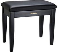 Roland Banc de Piano Finition Noir satiné avec Assise Plastique et Compartiment pour partitions