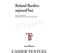 Roland Barthes aujourd'hui - Laurent Zimmermann - Hermann - broché - Essai