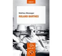 Roland Barthes Mathieu Messager (Auteur)