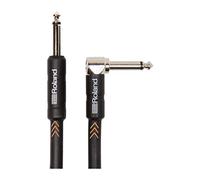 ROLAND Black Series Câble d'instrument coudé/droit jack 1/4" 1,5 m