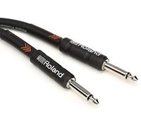 Roland Black Series Câble d'instrument droit/droit jack 6,35 mm 3 m