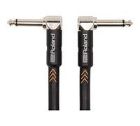 Roland Black Series Câble d'instrument jack coudé/coudé 6,35 mm