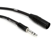 ROLAND Black Series Câble d'interconnexion TRS 1/4" vers XLR (mâle), 3 m