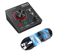 Roland Bridge Cast One Dual Bus Streaming Mixer Interface avec câble XLR Keepdrum