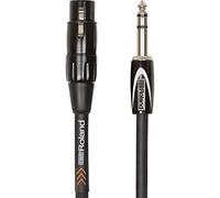 Roland Câble symétrique d’interconnexion gamme Black Jack 1/4 de pouce stéréo vers XLR femelle, 1,5m - RCC-5-TRXF
