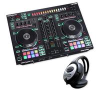 Roland Contrôleur DJ DJ-505 2 canaux 4 decks avec casque Keepdrum