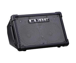 Roland Cube Street EX | Ampli stéréo 50 W alimenté par Piles | Son Clair et Dynamique | Idéal pour Jouer en Plein air | pour micros, Instruments & lecteurs Audio | Sons COSM pour Guitares électriques
