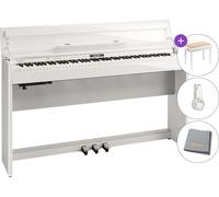 Roland DP603 SET Gloss White Piano numérique