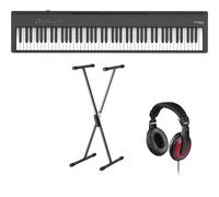 Roland FP-30X Black Digital Piano + Stand + Headphones (Hama)