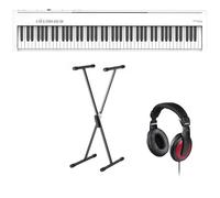 Roland FP-30X White Digital Piano + Stand + Headphones (Hama)