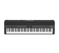 Roland FP-90X | Le fleuron des pianos numériques portables à 88 touches | Puissant système à 4 haut-parleurs immersifs | Connexion Bluetooth & MIDI | Noir