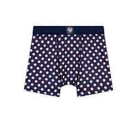 ROLAND GARROS Bleu Marine Boxer Collection RG20016-Boxer Coton-sous Vetement Caleçon Homme Motif Balles Coloris M-RBXM0121-MAR-M Adulte Unisexe, Taille Unique