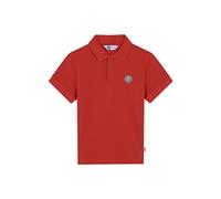ROLAND GARROS - Polo Basique - Enfant - Garçon - 100% Coton - Orange Terre Battue - Taille 2-3 Ans