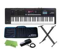 Roland JUNO-D6 61-Key ZEN-Core Synthétiseur DP-10 X Stand Soft Case Set