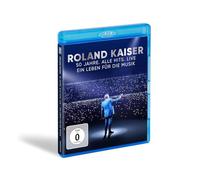Roland Kaiser - Roland Kaiser, Neues Album 2025, 50 Jahre. Alle Hits. Live Ein Leben für die Musik, Blu-Ray