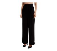 Roland Mouret - Pantalon noir à taille haute et jambes larges - Femme - Pantalons - Noir - Taille: 36 FR