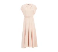 Roland Mouret - Robe Midi Cape Ceinturée - Femme - Robes - Beige - Taille: 34 FR